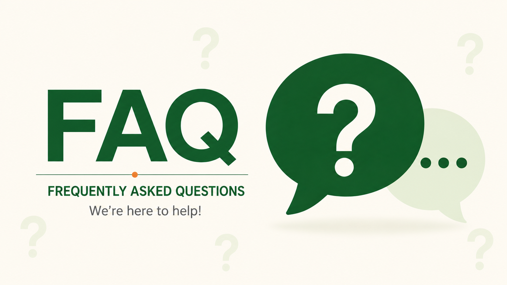 Frequently Asked Questions